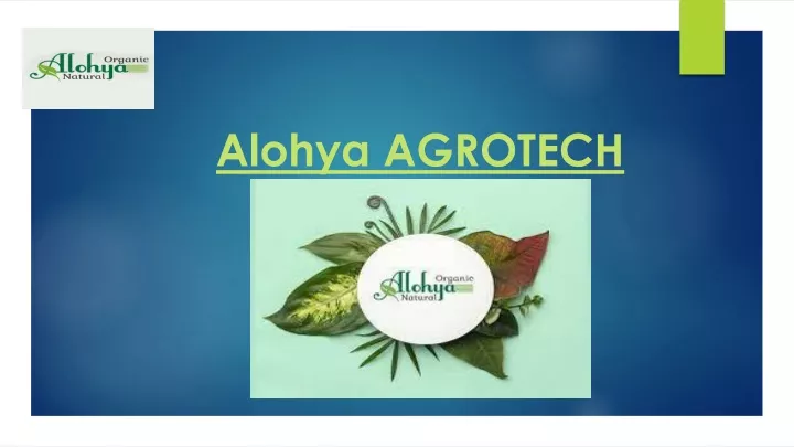alohya agrotech