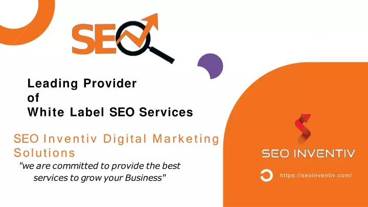 leading provider of white label seo services