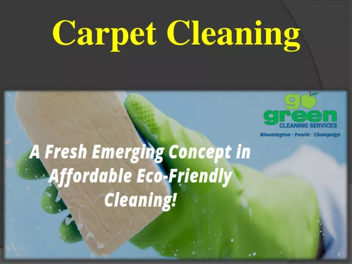 carpet cleaning