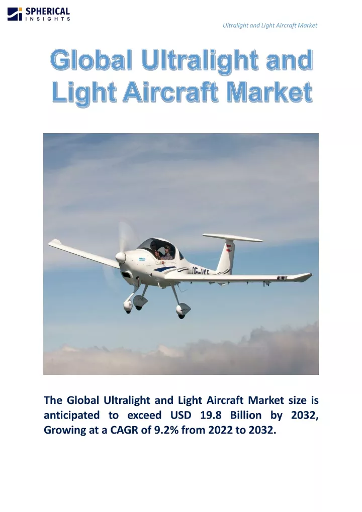 ultralight and light aircraft market