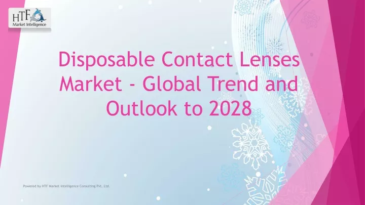 disposable contact lenses market global trend and outlook to 2028