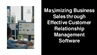 Maximize Business Sales Using InnoCRM Software