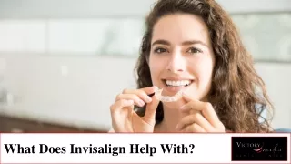 what does invisalign help with