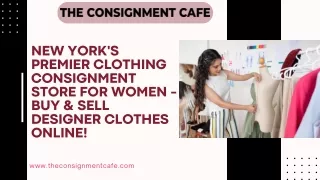 New York's Premier Clothing Consignment Store for Women - Buy & Sell Designer Clothes Online!