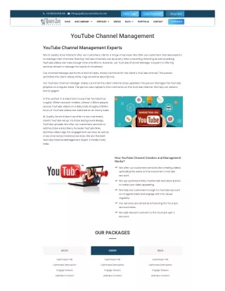 Youtube Channel Marketing Experts