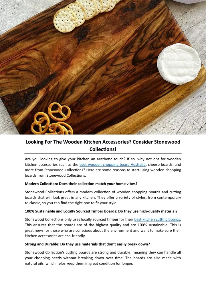 looking for the wooden kitchen accessories