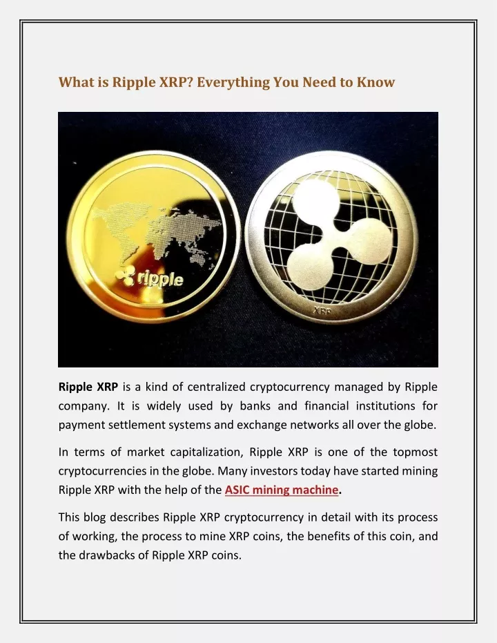 what is ripple xrp everything you need to know
