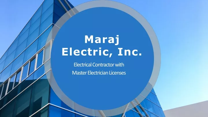 maraj electric inc