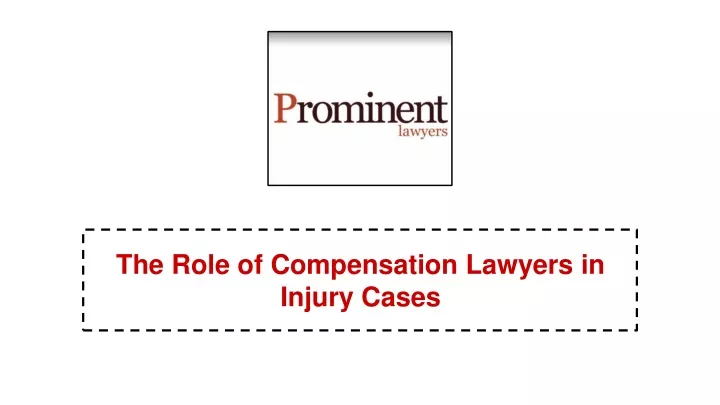 the role of compensation lawyers in injury cases