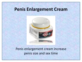Natural Enhancement Cream for Men