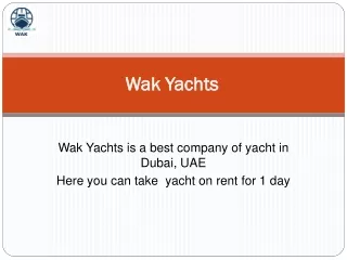 Wak Yacht