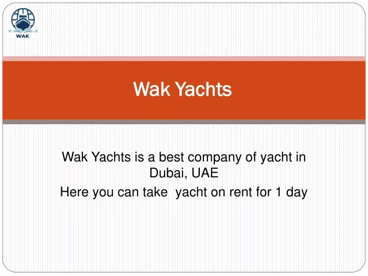 wak yachts