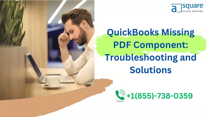 quickbooks missing pdf component troubleshooting