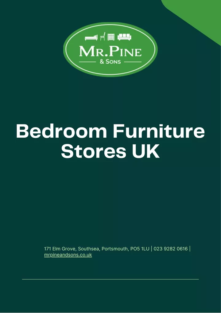 bedroom furniture stores uk