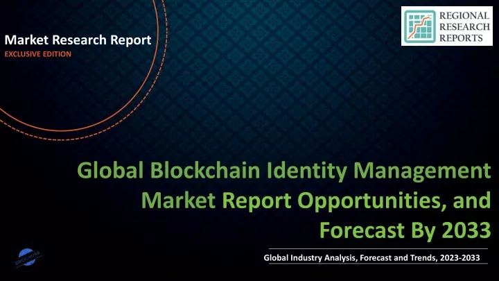 market research report exclusive edition