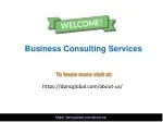 Business Consulting Services - slide 1