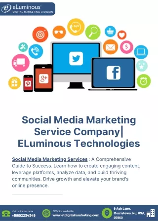 Social Media Marketing Service Company ELuminous Technologies