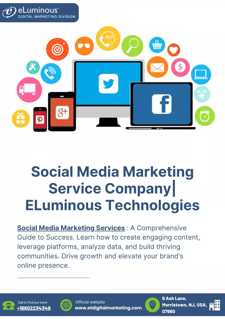 social media marketing service company eluminous