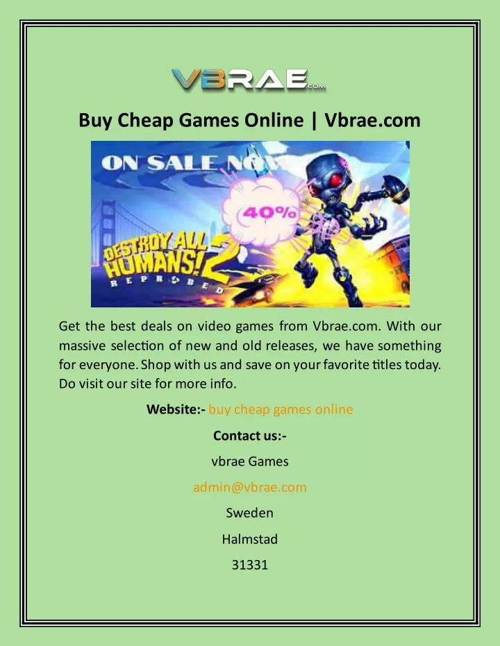 buy cheap games online vbrae com