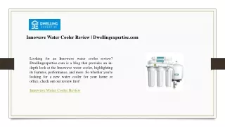 Innowave Water Cooler Review  Dwellingexpertise