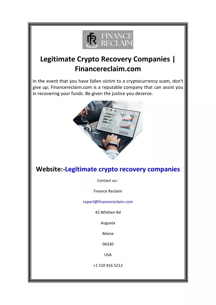 legitimate crypto recovery companies