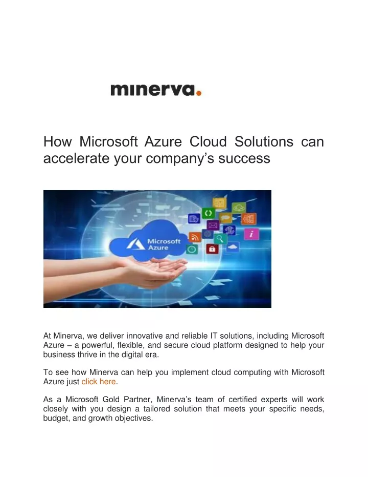 how microsoft azure cloud solutions