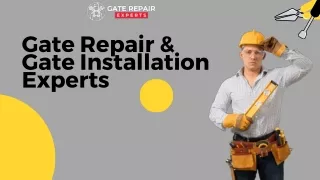 Gate Repair Services