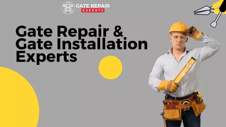 gate repair gate installation experts