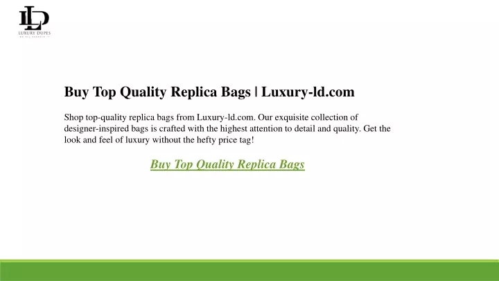 buy top quality replica bags luxury ld com shop