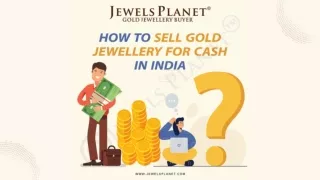 How to sell gold jewellery for cash in India