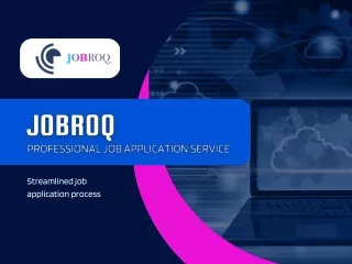 Jobroq-Professional job application service