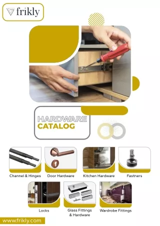 Kitchen Hardware Catalog - Buy Premium Quality Kitchen Hardware Online