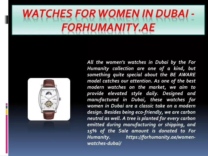 watches for women in dubai forhumanity ae