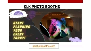 Photo Booth Rental In Los Angeles
