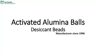 Desiccant Beads for Optimal Compressed Air System Performance