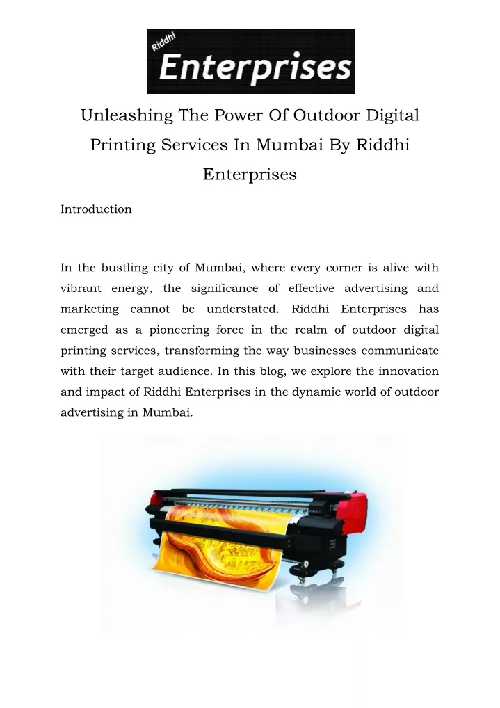 unleashing the power of outdoor digital