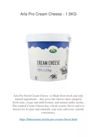 Arla Pro Cream Cheese