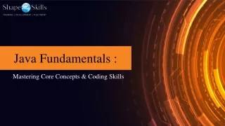 Best Java Training Course In Noida [2023]