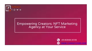 Empowering Creators NFT Marketing Agency at Your Service