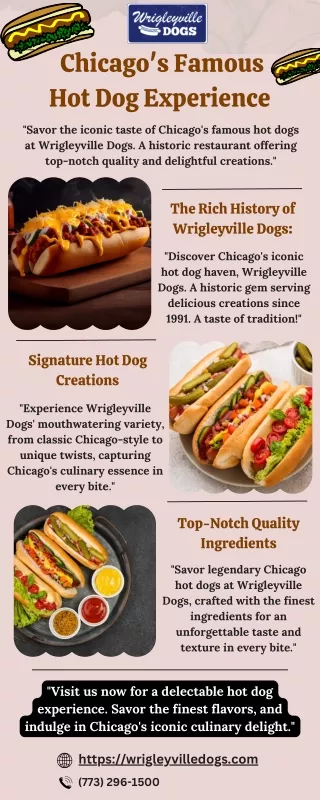 Chicago's Famous Hot Dog Experience