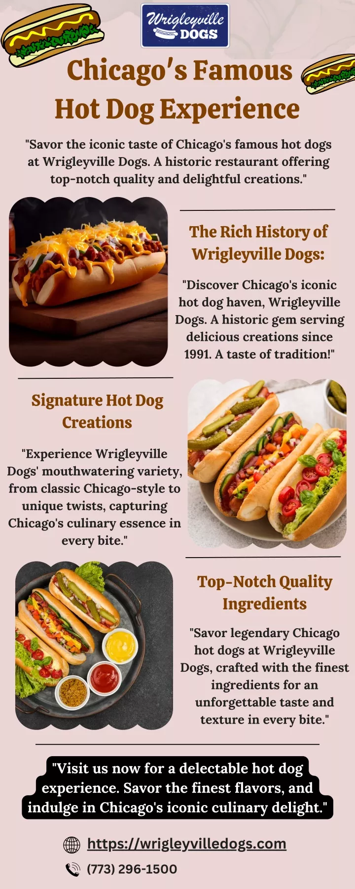 chicago s famous hot dog experience
