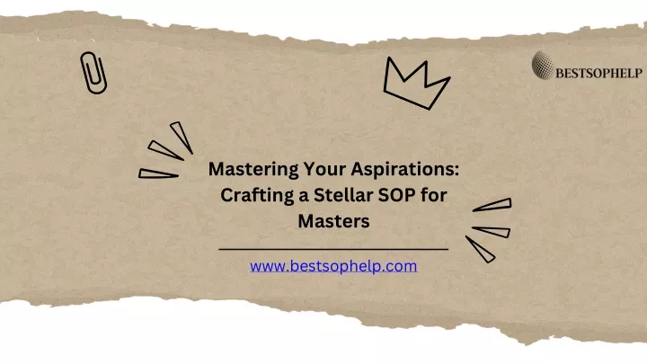 mastering your aspirations crafting a stellar