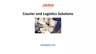 Courier and Logistics Solutions