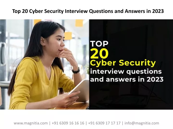 top 20 cyber security interview questions