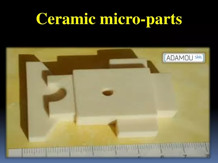 ceramic micro parts