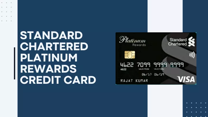 standard chartered platinum rewards credit card