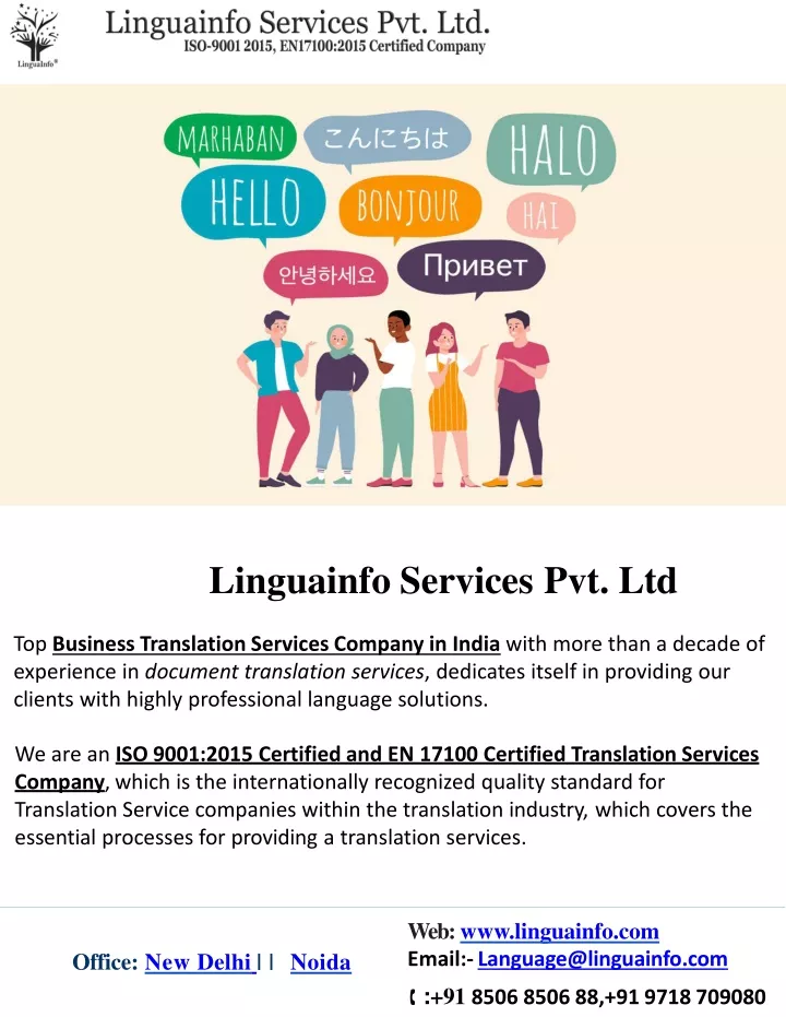 linguainfo services pvt ltd