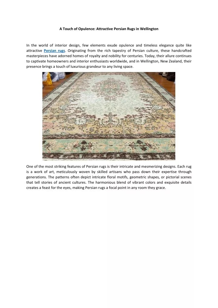 a touch of opulence attractive persian rugs