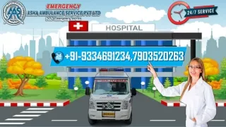 Get Ambulance Service with lifesaving equipment. |ASHA