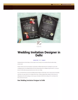 puneetguptainvitations-in-wedding-invitation-designer-in-delhi-